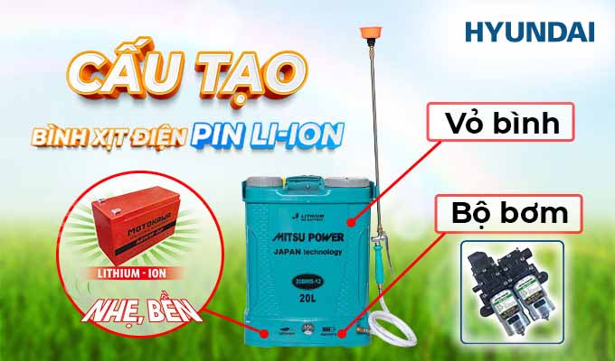bình xịt điện li-ion