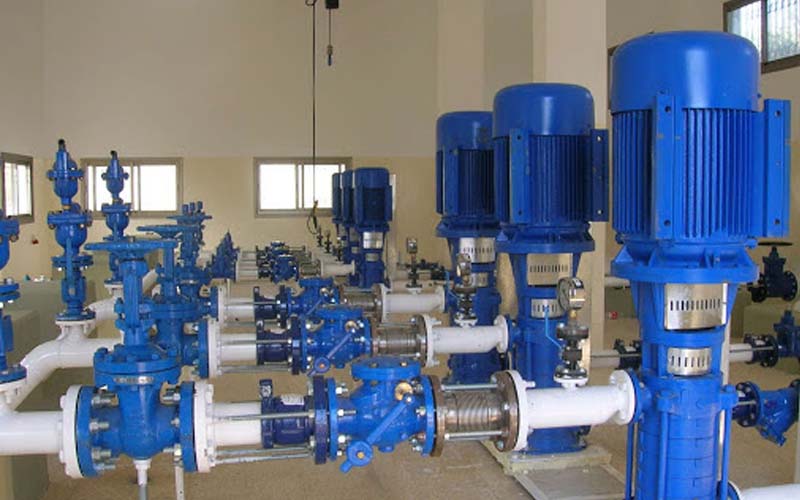 bơm khai thác nguồn nước