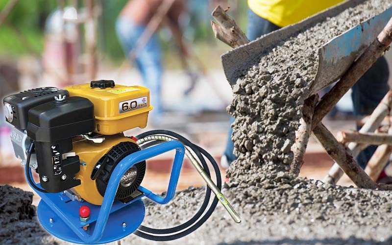 máy đầm dùi dùng trong xây dựng