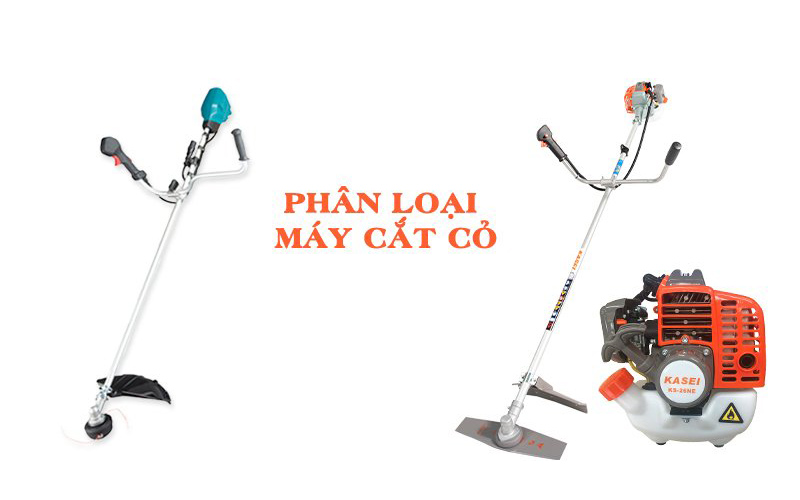 phân loại máy cắt cỏ